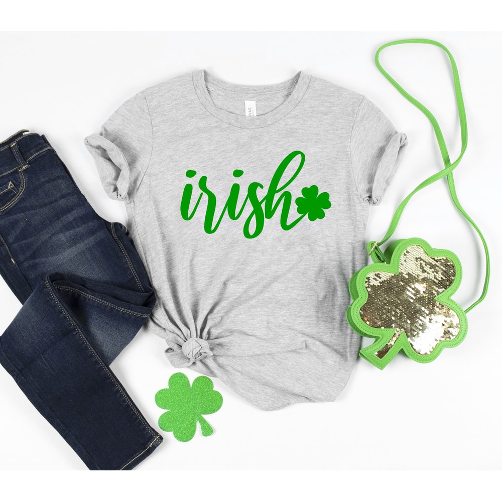 Irish Shirt, St. Patrick's Day Shirt, St. Patrick's Day T-Shirt for Women, St. Patrick's Shirt for Men, Luck of the Irish, Shamrock Shirt.jpg