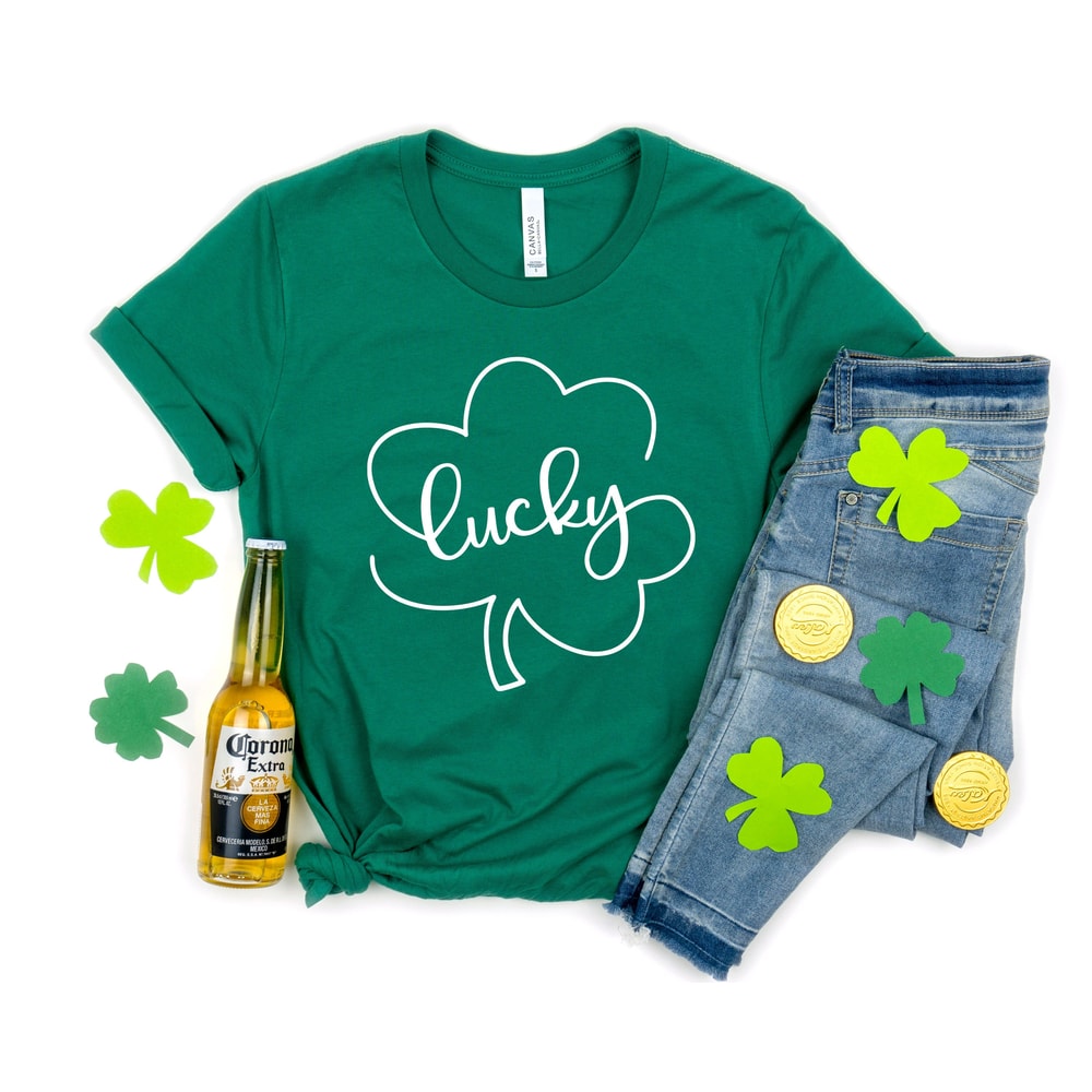 Lucky Shirt,St. Patrick's Day Shirt,Lucky Shamrock Shirt,Shamrock Tee, Patrick's Day Gift,Patrick's Day Family Matching Shirt,Drinking Shirt 2.jpg