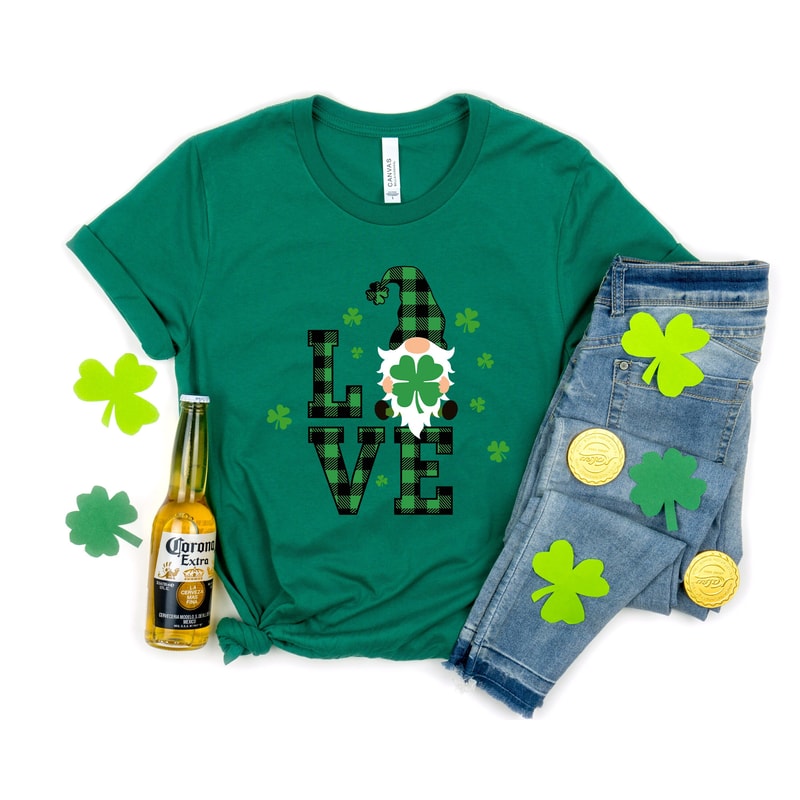 St Patricks Day Gnomes Love Shirt,Shamrock Shirt,Saint Patricks Day Shirt,Patricks Day Gnome Shirt,Saint Patricks Day Family Matching Shirt 2.jpg
