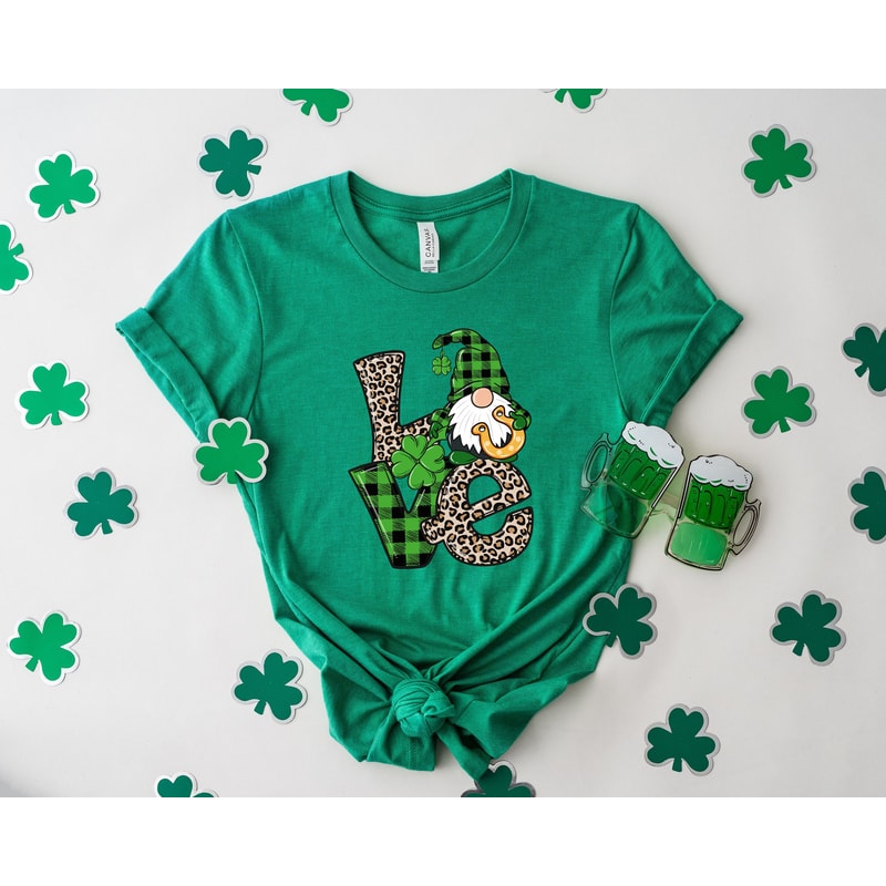 St Patricks Day Gnomes Love Shirt,Shamrock Shirt,Saint Patricks Day Shirt,Patricks Day Gnome Shirt,Saint Patricks Day Family Matching Shirt.jpg