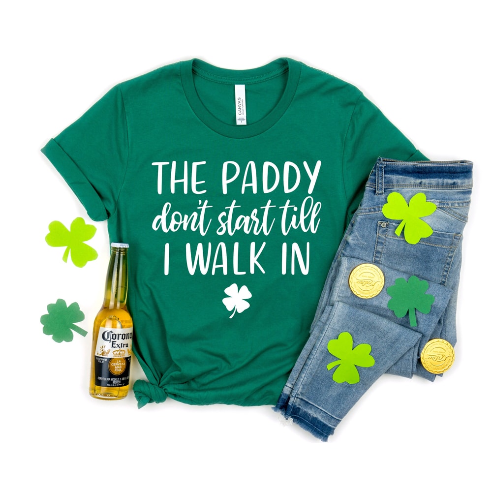 The Paddy Don't Start Shirt,Funny St. Patrick's Day Shirt,Shamrock Tee,Patrick's Day Gift,Patrick's Day Family Matching Shirt,Drinking Shirt.jpg