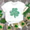 Four Leaf Clover Womens St Pattys Shirt,Shamrock Shirt,St Patricks Day T-shirt, Cute St Pattys Shirt, Lucky Shamrock Shirt,Gift for Irish.jpg