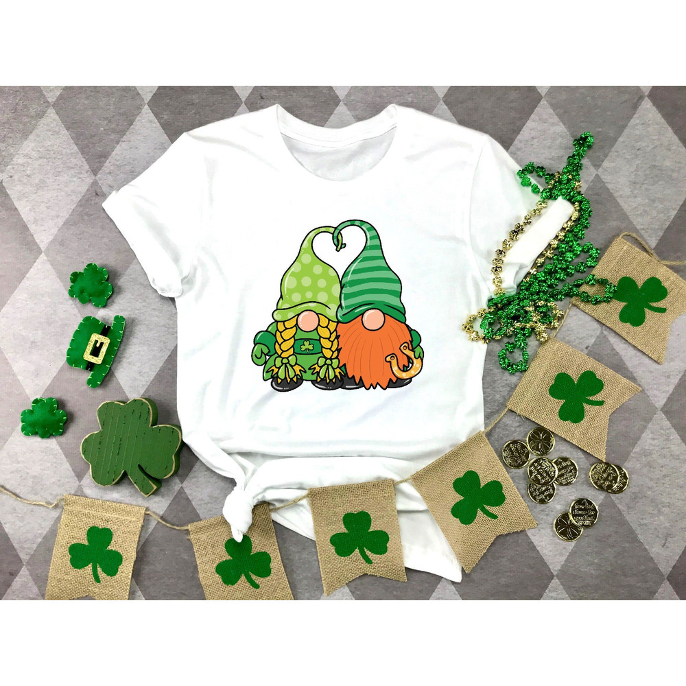 Gnomes Gift,St. Patrick's Gnomes Shirt,St. Patrick's Day Shirt,St. Patrick's Day Gnome Shirt,Gnomies Gift For Ladies, Paddys Day  Kids Shirt.jpg