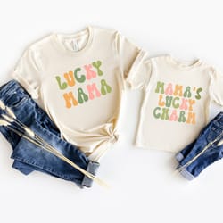 mommy me st patricks day shirts mommy and me st patrick outfits mamas lucky charm mommy and boy matching shirts wo