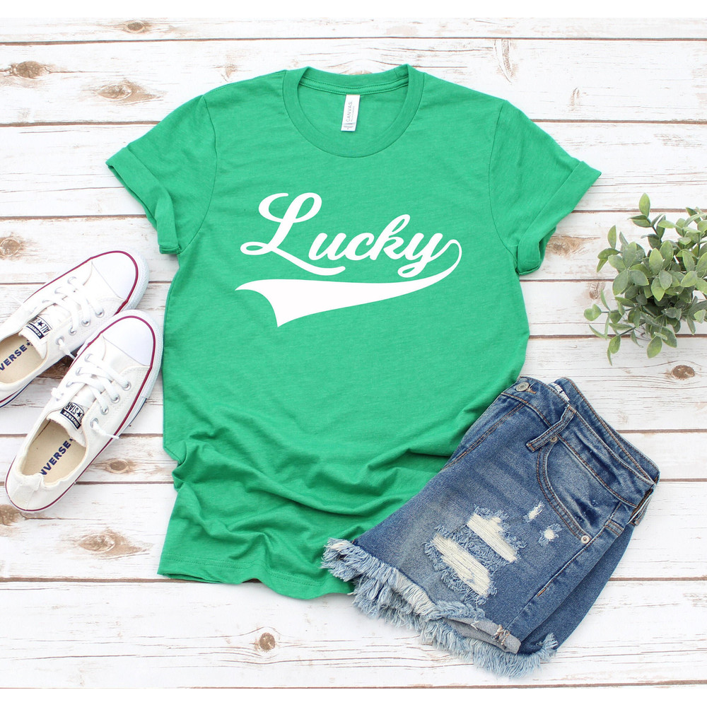 St Patrick's Day Shirt  Kelly Green Tee  Lucky T-Shirt  Funny Irish Shirt  St. Patrick's Day Tee  T-Shirt For St. Patrick's Day  10922.jpg
