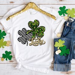 shamrock shirt,lucky shamrock,leopard shamrock,st patricks day shirt,st paddys day shirt,shamrock shirt,st paddys day sh