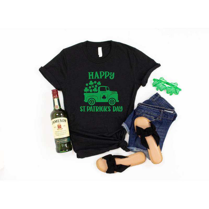 Shamrock Truck Shirt,Gift For Irish Women,Womens St Patricks Day Gift,Happy St. Patrick Day Shirt,St Patricks Day Shirt Women,Gift For Kids.jpg