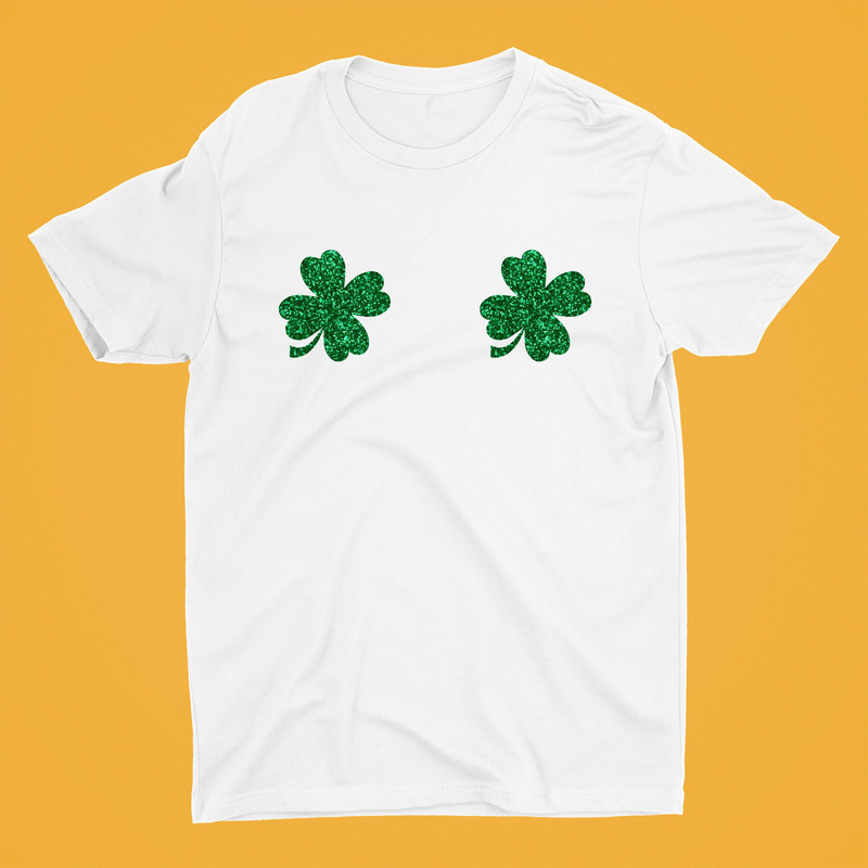 Double Glitter Shamrock T-shirt.jpg