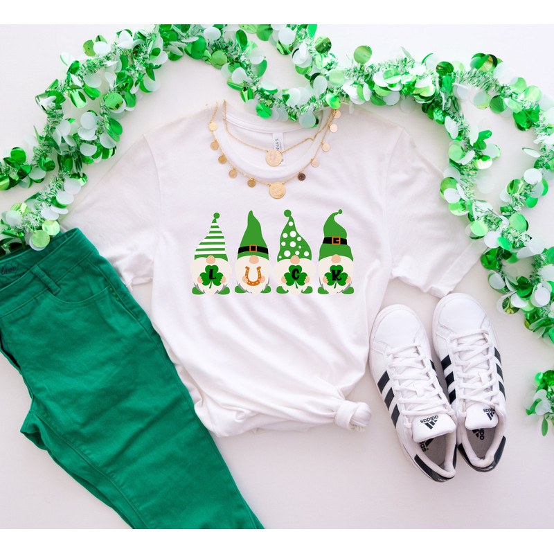 Gnomes Luck T-shirt, Saint Patrick's Day Shirt.jpg