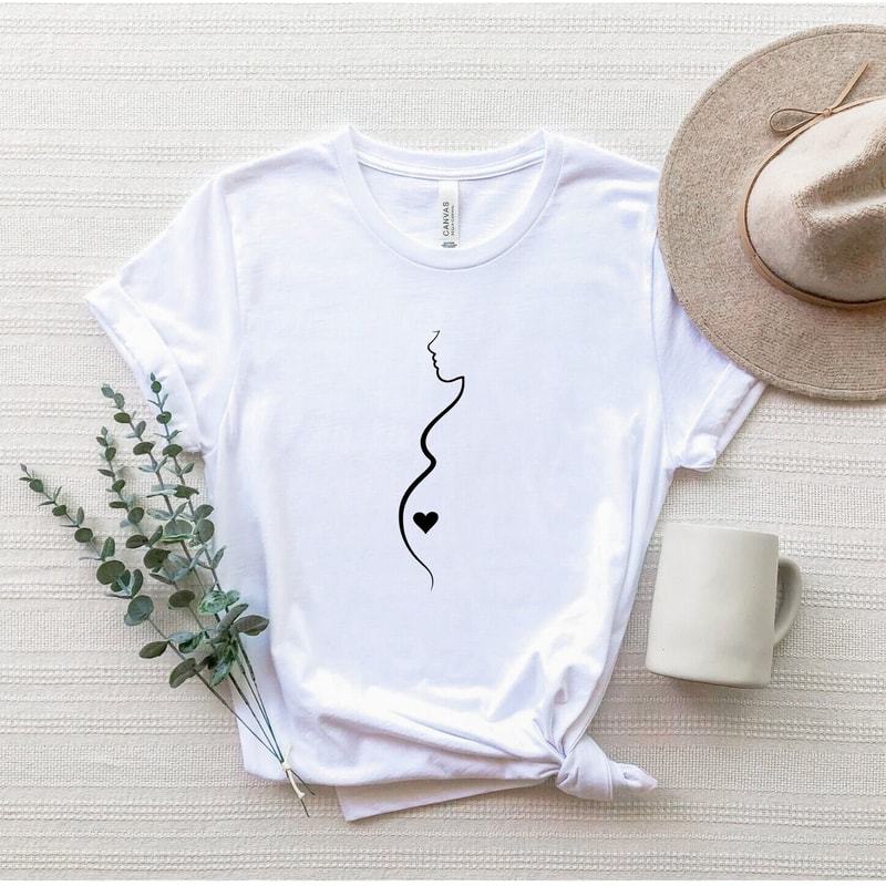 Pregnant Woman Shirt, Pregnant Lady T-Shirt, Pregnancy Reveal Shirt, Funny Pregnant Tee, Mothers Day Shirt, Mom To Be T-Shirt, New Mom Shirt.jpg