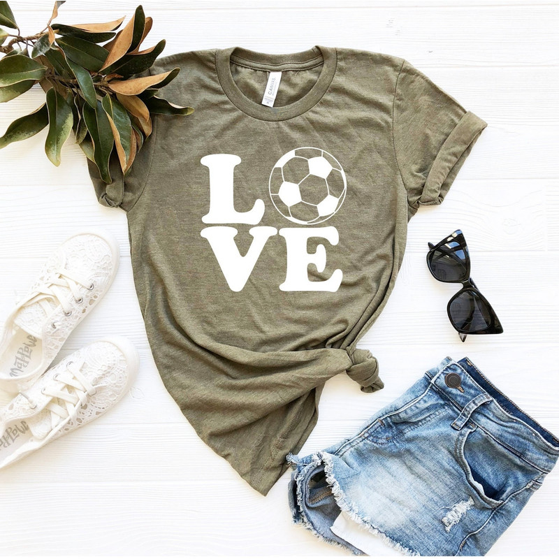 Soccer Love Shirt, Soccer Mom Shirt, Soccer Moms Gift, Unisex Soccer Mom Tee, Soccer Player Shirts, Soccer Lover Shirt, Sports Shirt.jpg
