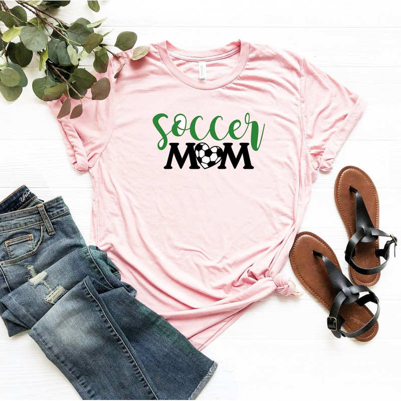 Soccer Mom Shirt, Soccer Mom T-Shirt, Mother's Day Shirt Gift, Gift For Soccer Mom, Soccer Mama Tee, Sports Mom Shirt, Game Day Shirt.jpg