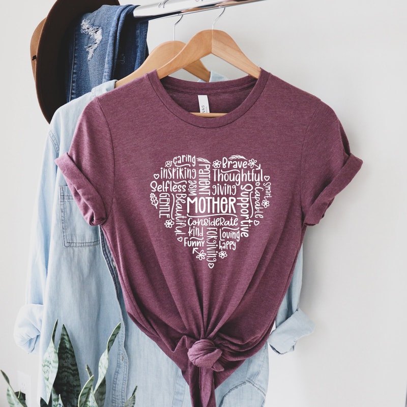 Mothers Day Shirt, Mama Shirt, Mom Life Shirt, Mother T-Shirt, Cute Mom Shirt, Cute Mom Gift, Mothers Day Gift, New Mom Gift, Gift for Mama 1.jpg