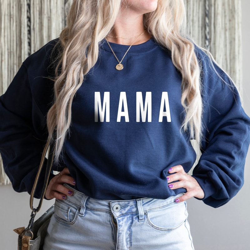 Mothers Day Sweatshirt, Mama Sweatshirt, Mom Life Sweatshirt, Mother Sweatshirt, Mom Sweatshirt, Gift for Mom, Mothers Day Gift, New Mom 1.jpg