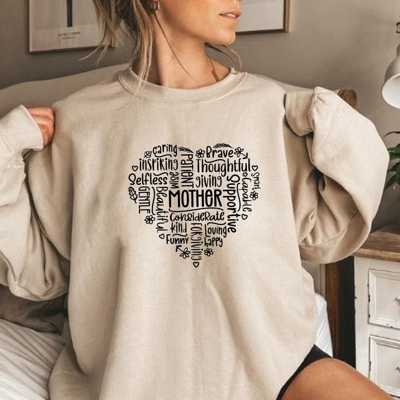 Mothers Day Sweatshirt, Mama Sweatshirt, Mom Life Sweatshirt, Mother Sweatshirt, Mom Sweatshirt, Gift for Mom, Mothers Day Gift, New Mom.jpg