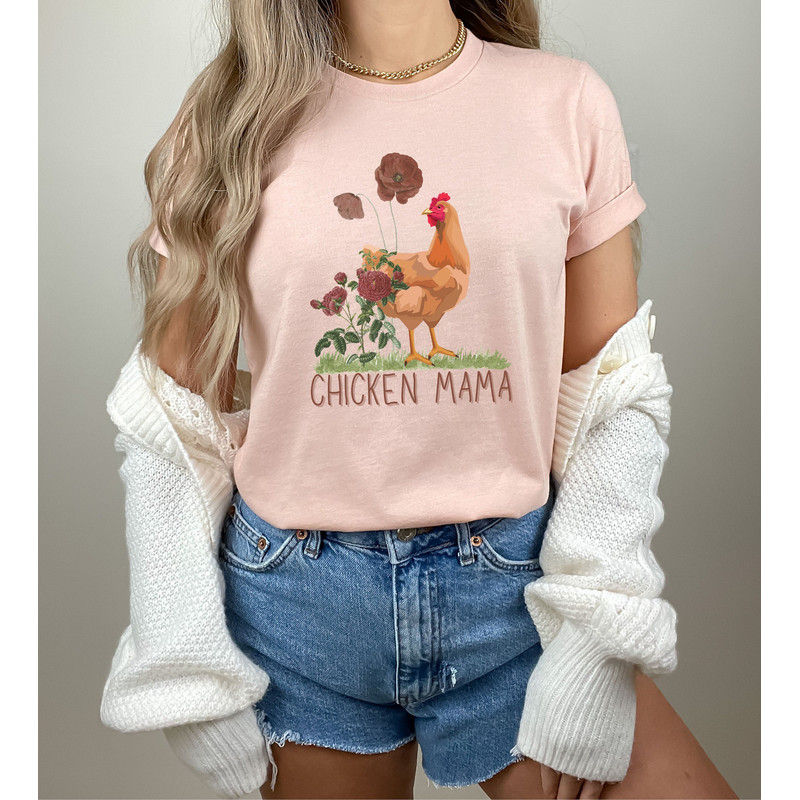 Chicken Mommy Shirt, Mother's Day Gift, Funny Shirt Gift, Farmer Mammy, Gift For Nana, Funny Mom Shirt, Mammy For Gift, Mama Shirt,Gift Mom.jpg