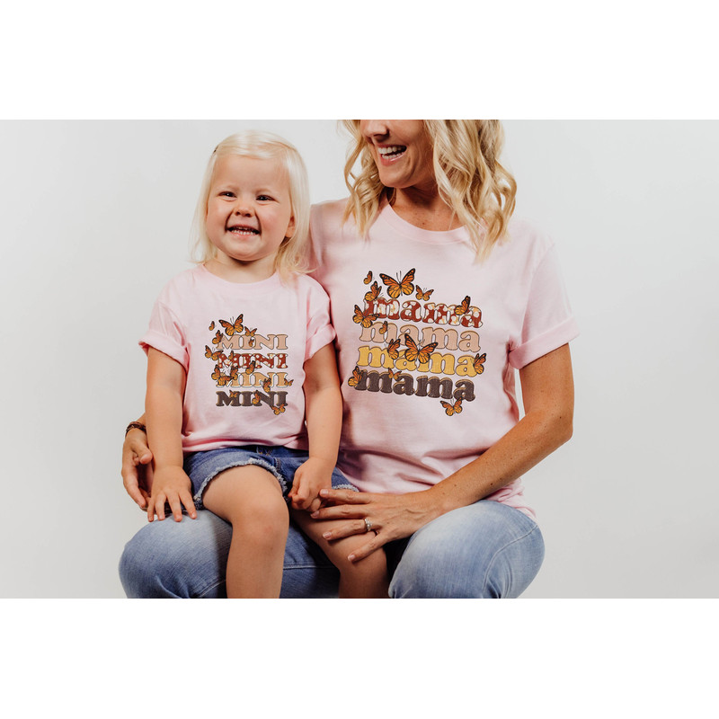 Mama Mini Butterfly Shirt, Mama Mini Shirt, Mama Mini Spring Shirt, New Mom Shirt, Mama Shirt, Mini Shirt, Happy Mother Day, Gift For Mom.jpg