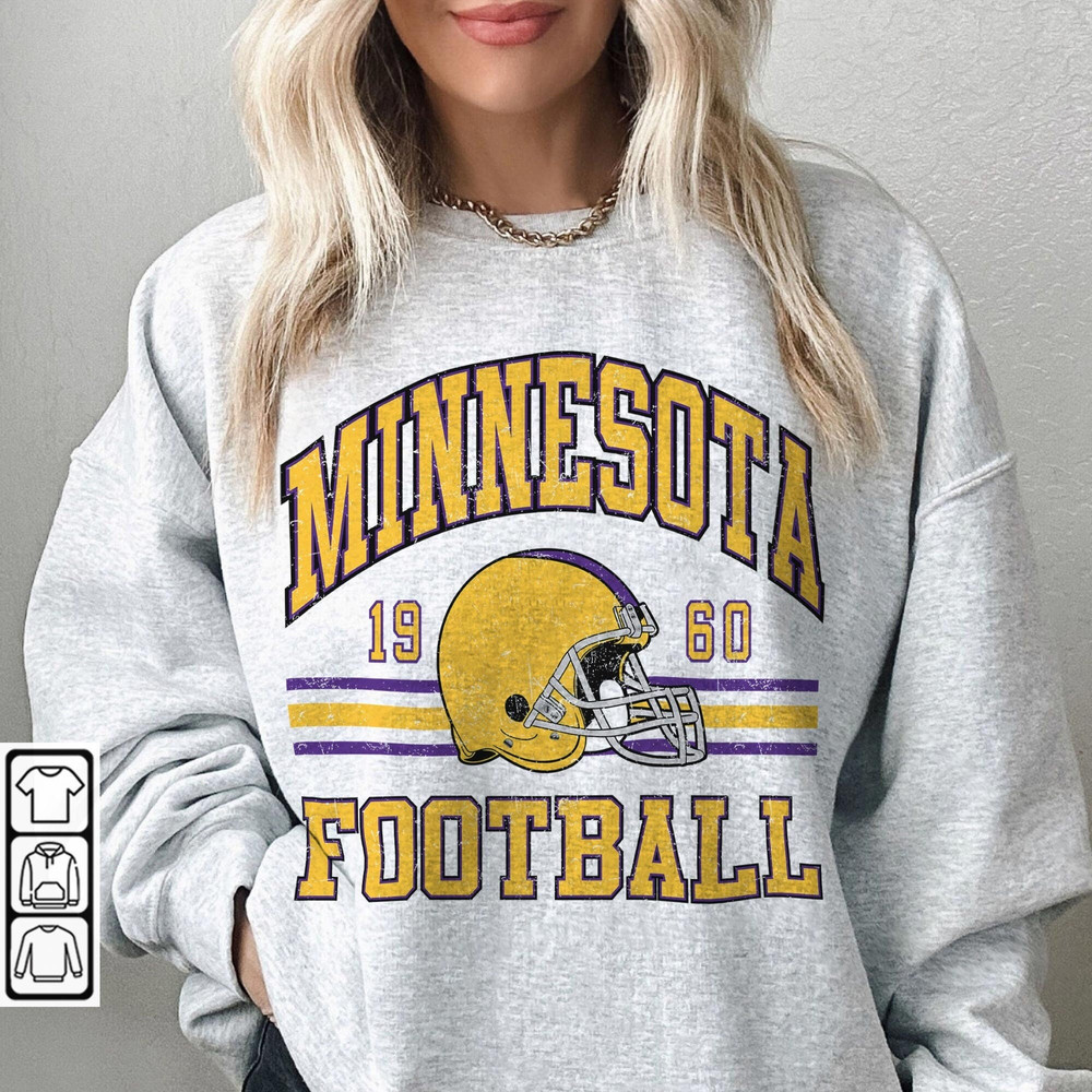 Minnesota Football sweatshirt, Minnesota Football Sweatshirt, Vintage Style Minnesota Football shirt, Sunday Football, football team shirt 1.jpg