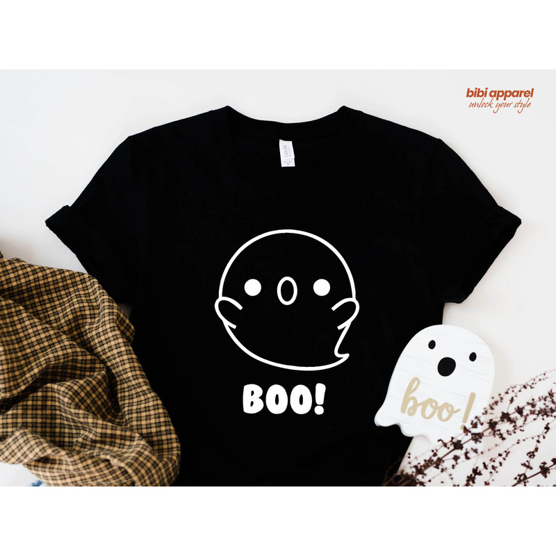 Boo Shirt, Halloween Shirt, Thankful Shirt, Fall Shirt, Pumpkin T-Shirt, Boo T-shirt, Gift for Halloween, Halloween Gift, Women Fall Shirt.jpg