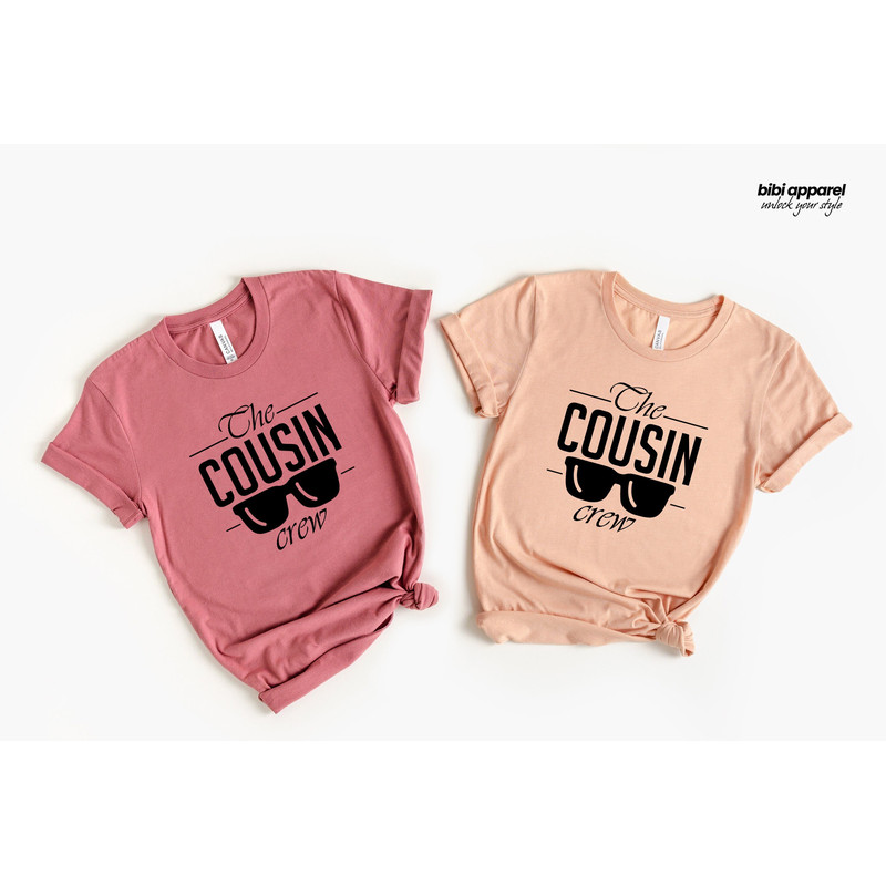 Cousin Crew Matching Family Shirts, Cousin Crew 2022 Summer T-Shirt, Cousin Shirt New To The Cousin Crew T-shirts, Family Cousin Gifts.jpg