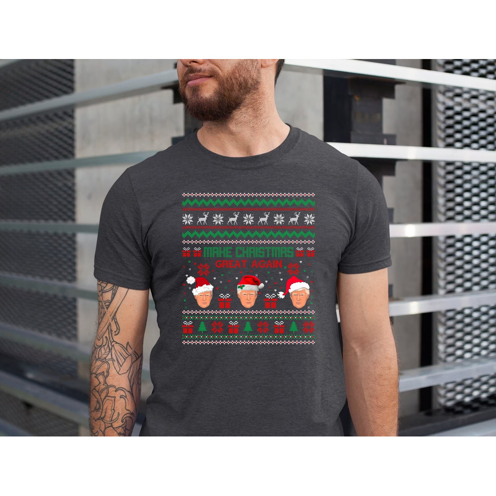 Make christmas great, christmas shirt, trump christmas, christmas squad, gingerbread shirt, christmas matching, christmas sweatshirt,.jpg
