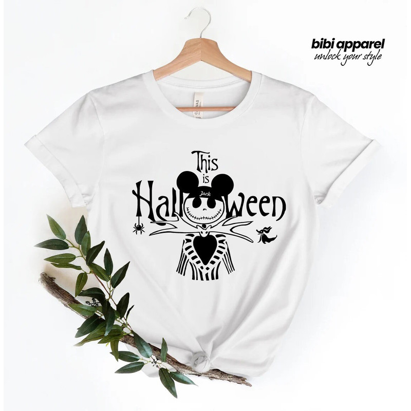 This Is Halloween Jack Shirt, The Nightmare Before Christmas, Jack Skellington, Jack & Sally, Pumpkin King, Halloween Gift.jpg