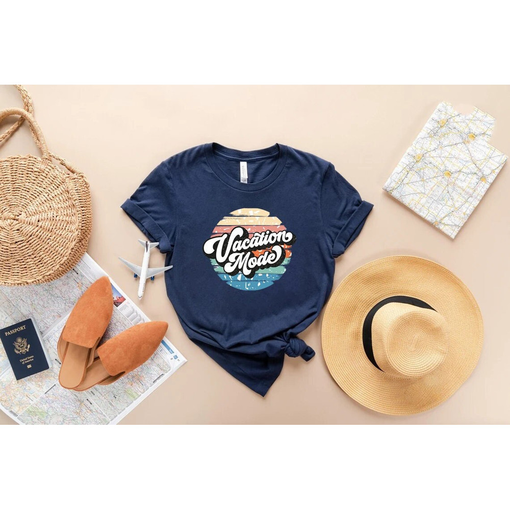 Vacation mode, Vacation Shirt, vacay mode shirt, Road Trip Shirt, gift for traveler, hiking shirt, vacay vibes, camping shirts,.jpg