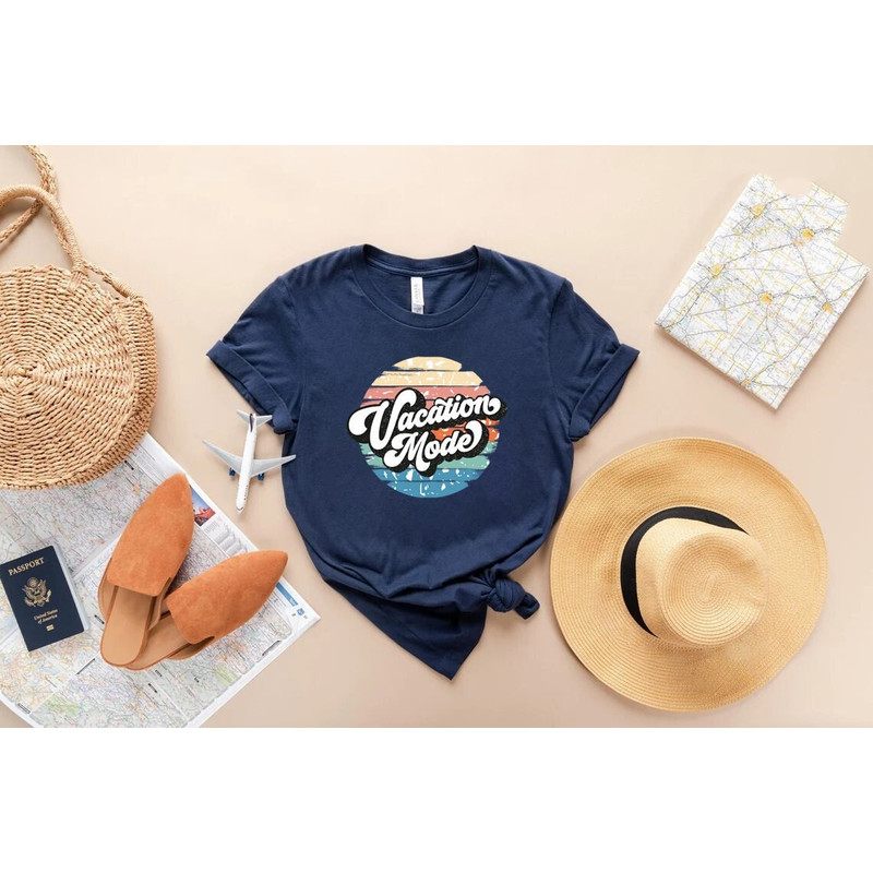 Vacation mode, Vacation Shirt, vacay mode shirt, Road Trip Shirt, gift for traveler, hiking shirt, vacay vibes, camping shirts,.jpg