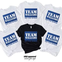 custom family shirt - team smith , shirt for family, family shirt, family gathering tee, family name shirt, family trip