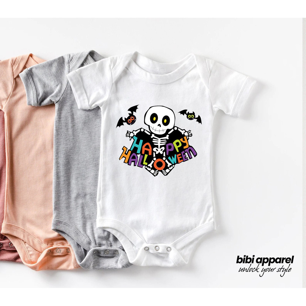 Happy Halloween onesie, Halloween Party Shirt, Halloween Pumpkin Shirt, Sanderson Sisters Shirts, Halloween Outfits, Hocus Pocus Shirts.jpg