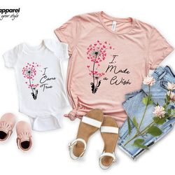 i made a wish and i came true mommy and me shirt mommy and me mama and mini shirt mommy and me outfit matching sh
