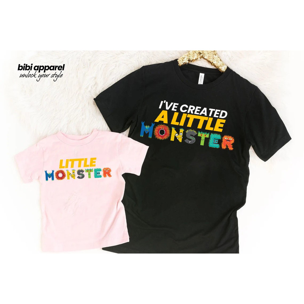 Little Monster Shirt, Matching Family Monster Shirt, I've Created Little Monster Shirt, Matching Monster Shirt, Mommy and Me.jpg