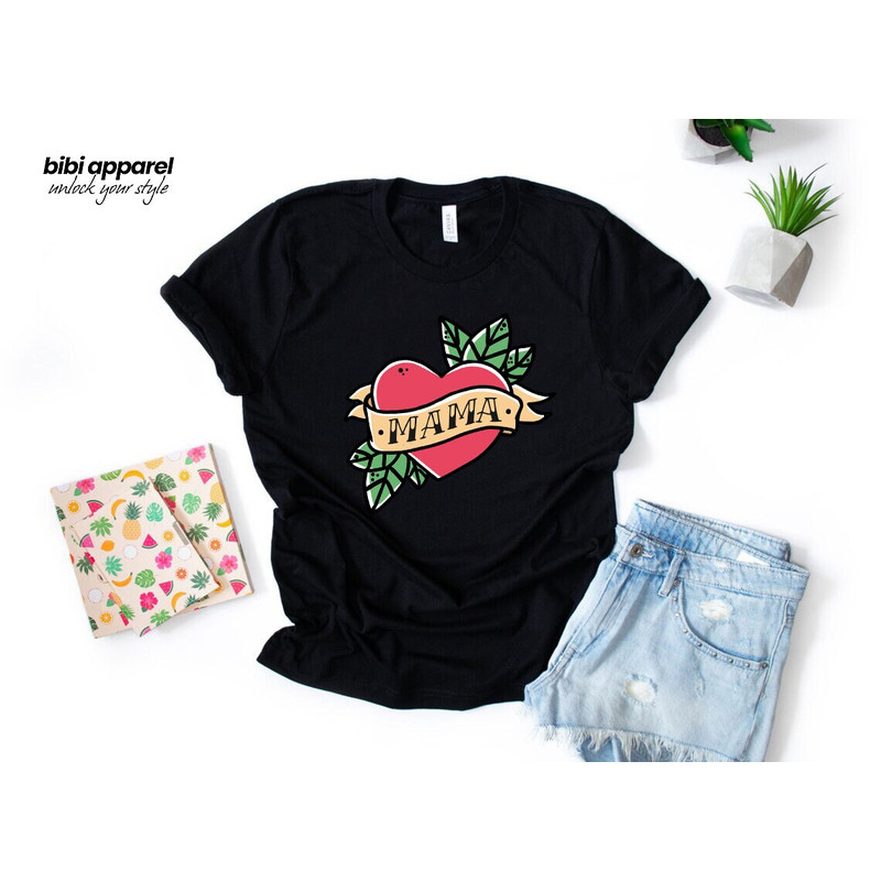 Mama Shirt, Mom Shirt, Mama T-Shirt, Cute Mom Shirt, Mom T shirt, Mommy Shirt, Mom gift, Mother's Day Gift, Mom Life Shirt, Girl Mama Shirt.jpg