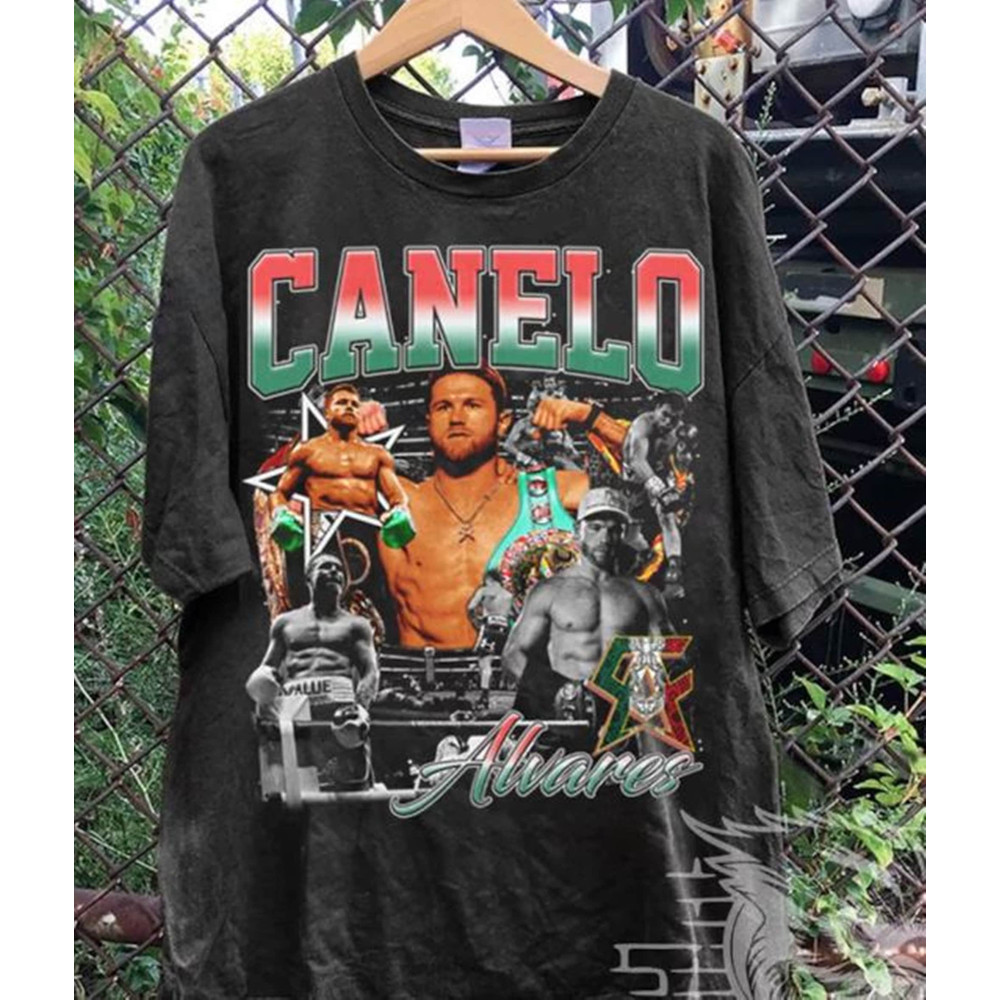 Canelo Alvarez Shirt, Canelo Alvarez Boxing T-Shirt, Canelo Alvarez Sweatshirt, 90s Graphic Tee, Unisex Hoodie Shirt For Woman And Man.jpg