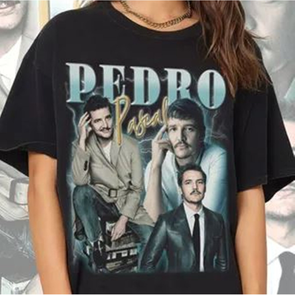 Premium Pedro Pascal Vintage T-Shirt, Pedro Pascal Sweatshirt, Gift For Women and Man Unisex T-Shirt, Pedro Pascal Hoodie Shirt.jpg