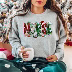 christmas nursing sweatshirt, nursing school t shirt,nurse christmas shirt, christmas shirt, 2023 christmas,nurse shirt,