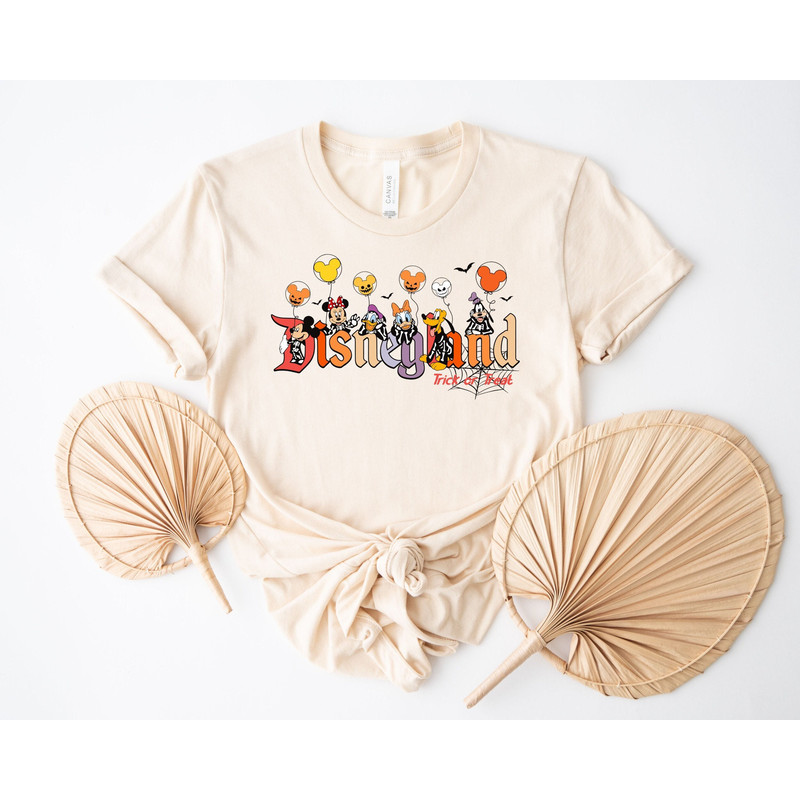 Disneyland Tshirt, Disney Halloween Shirt, Trick or Treat shirt, Mickey Disneyland Shirt,Mickey and Friends Shirt,Disney Shirt for Women Men.jpg