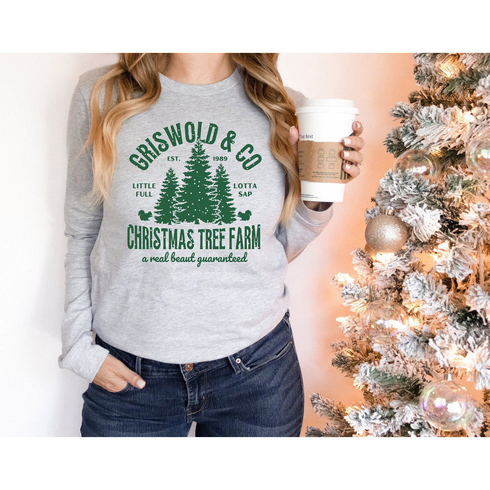 Griswold's Tree Farm Since 1989 Sweatshirt, Christmas Shirt, Christmas Sweatshirt, Christmas Family, Christmas Gift, Women's Christmas Shirt.jpg