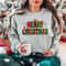 Merry Christmas Shirt, Womens Christmas Shirt, Merry and Bright Christmas Sweater, Christmas Crewneck, Minimal Christmas Shirt Xmas shirt 1.jpg
