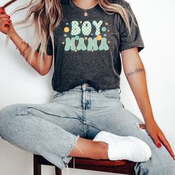 retro boy mama shirt, mothers day gifts for boy mama, new boy mama gifts, mom of boys, mama shirts, mom life shirt mama