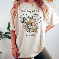 retro vintage walt disney world est 1971 shirt,mickey and friend shirt,disneyworld est 1971 shirt,disney family shirt,di