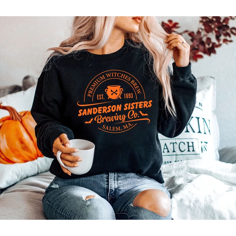 Sanderson Sister Brewing Co Sweatshirt, Sanderson Sisters Sweatshirt, Sanderson Sister Shirt, Halloween Shirt, Sanderson Sweatshirt.jpg