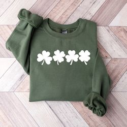 st patricks day sweatshirt, womens st paddys day outfit, shamrock sweatshirt, lucky sweater, st pattys day sweater