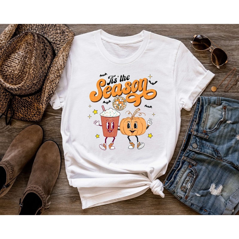 Tis The Season Shirt,Fall Pumpkin Shirt,Pumpkin Latte,Sweatshirt For Women,Women Fall Tees,Fall Season Shirt,Cute Pumpkin Shirt,Autumn Shirt 1.jpg