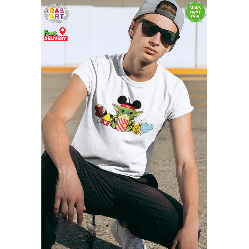 Baby Yoda Shirt, Star Wars Tee Shirt, Mickey Baby Yoda T-Shirt, Star Wars Shirt, Disney Baby Yoda Shirt.jpg