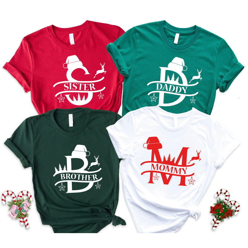 Christmas Family T-Shirts, Santa Hat Christmas Shirt, Santa Hat Shirt, Christmas Funny Shirt, Christmas Tee, Merry Christmas Tee, Family Tee.jpg