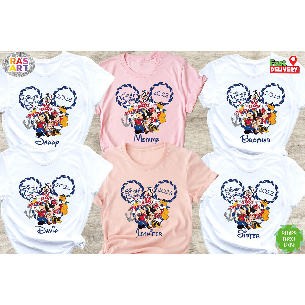 Disney Cruise Shirt, Mickey and Friends Shirt, 2023 Disney Family Cruise Shirts, Disney Trip Shirt, Disneyland Shirt, Disney World Shirt 1.jpg