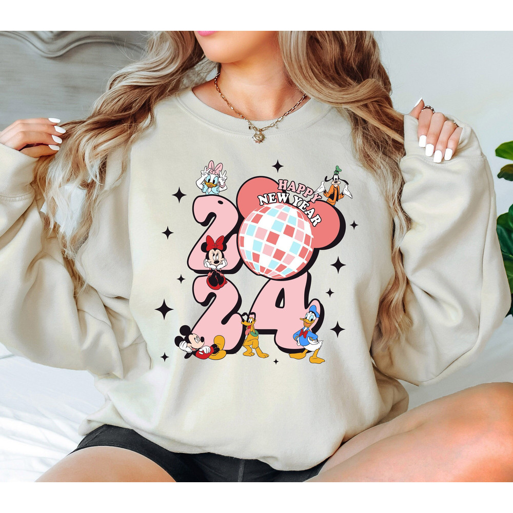 Disney New Year Sweatshirt, Mickey New Year T-Shirt, Minnie New Year T-Shirt, Happy New Year Shirt, New Year Party Shirt, Welcome 2024 Shirt.jpg