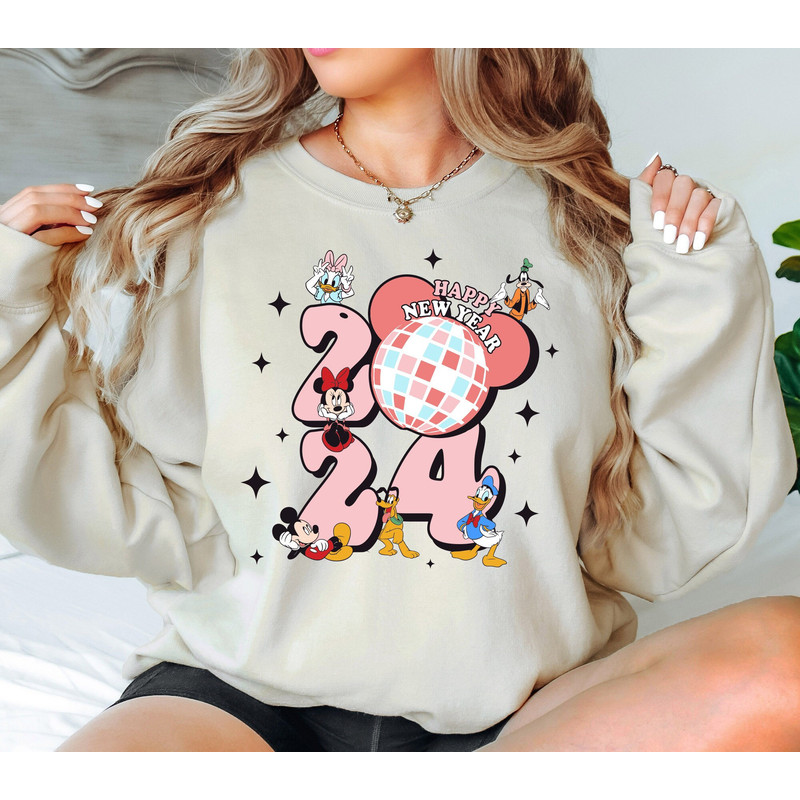 Disney New Year Sweatshirt, Mickey New Year T-Shirt, Minnie New Year T-Shirt, Happy New Year Shirt, New Year Party Shirt, Welcome 2024 Shirt.jpg