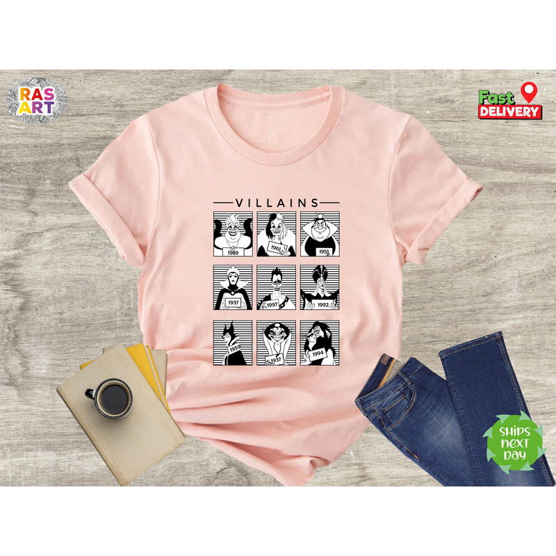 Disney Villain Eras Tour Shirt, Villains Shirt, Disney Villains Tour Shirt, Theme Park, Disney Concert Shirt, Bad Girls Villains, Ursula Tee.jpg